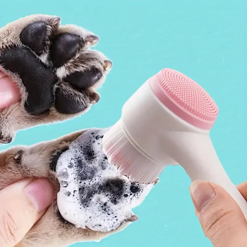 Silicone Paw Cleaner & Massage Brush for Pets