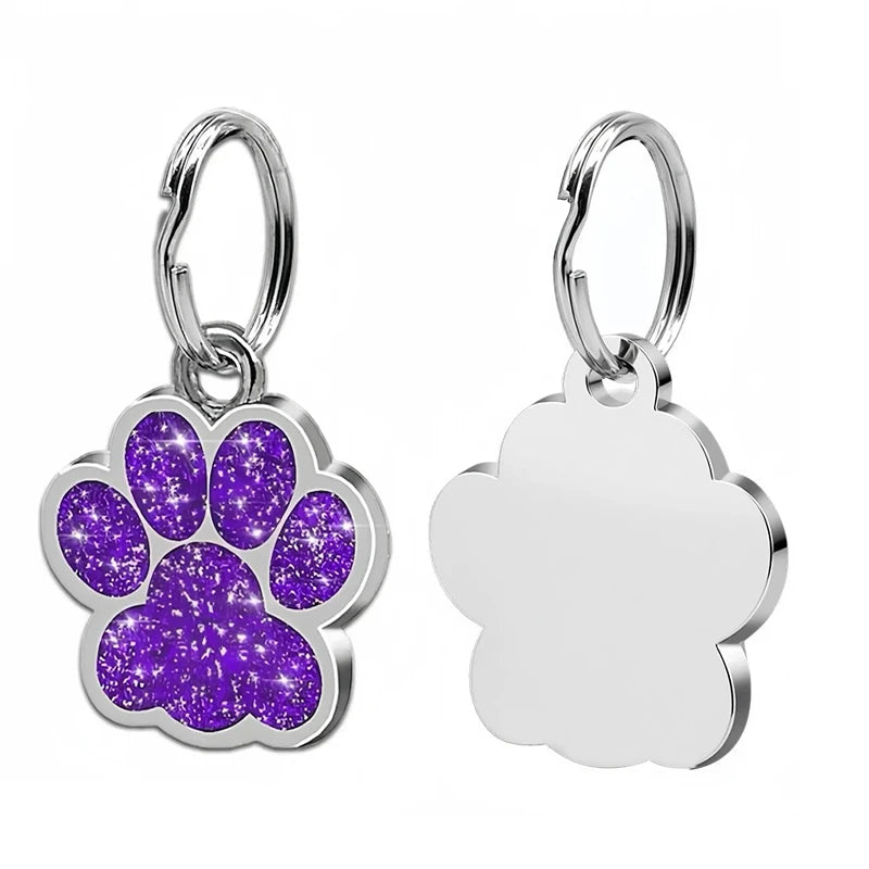 Personalized Pet ID Tag - Engraved Name & Contact