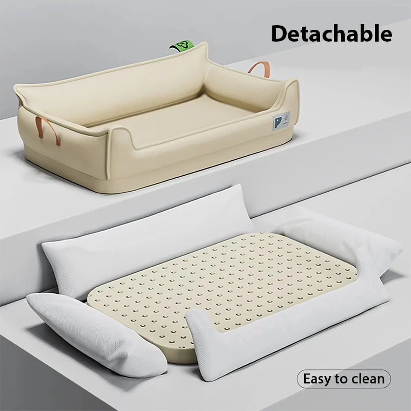 Orthopedic Pet Bed - Non-Slip Sofa Design, Waterproof & Washable