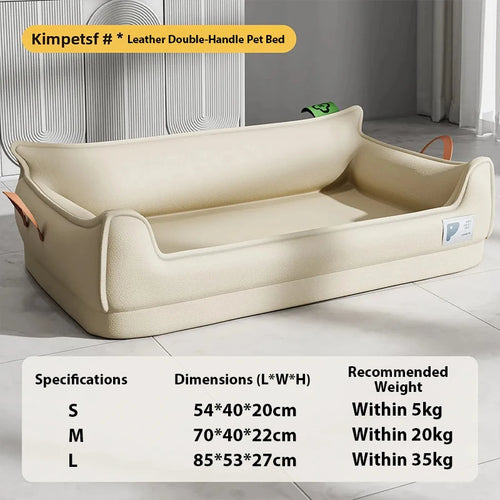Orthopedic Pet Bed - Non-Slip Sofa Design, Waterproof & Washable