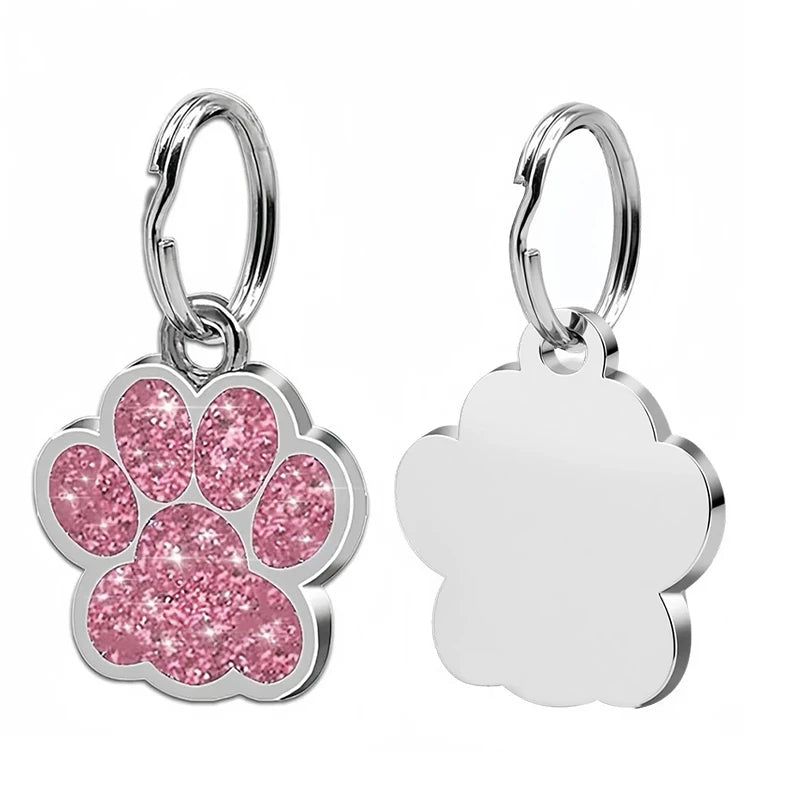 Personalized Pet ID Tag - Engraved Name & Contact