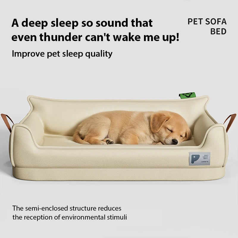 Orthopedic Pet Bed - Non-Slip Sofa Design, Waterproof & Washable