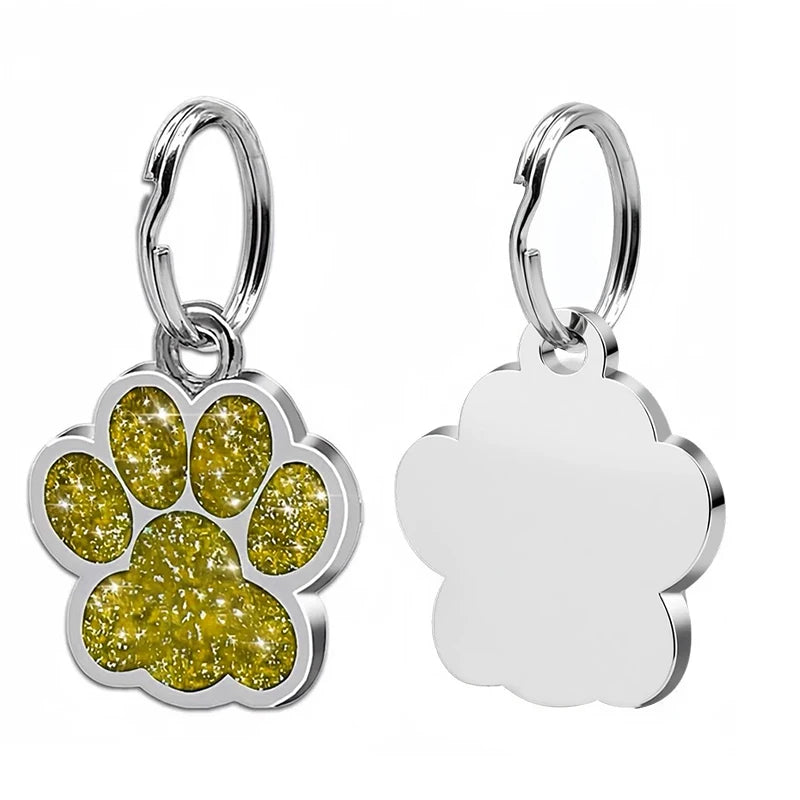 Personalized Pet ID Tag - Engraved Name & Contact