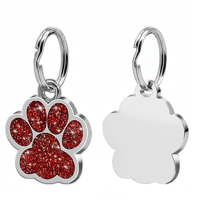 Personalized Pet ID Tag - Engraved Name & Contact
