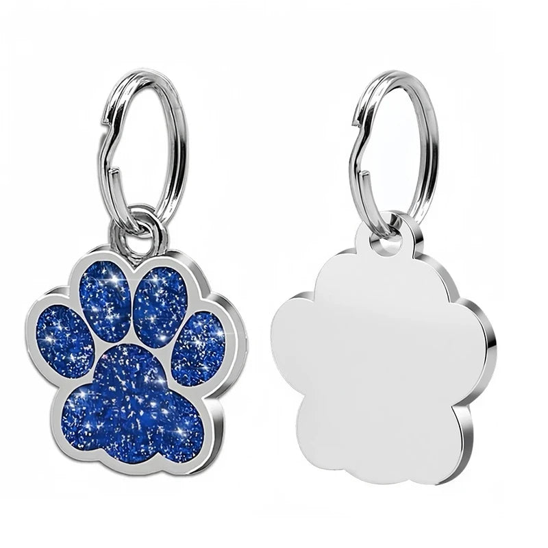 Personalized Pet ID Tag - Engraved Name & Contact